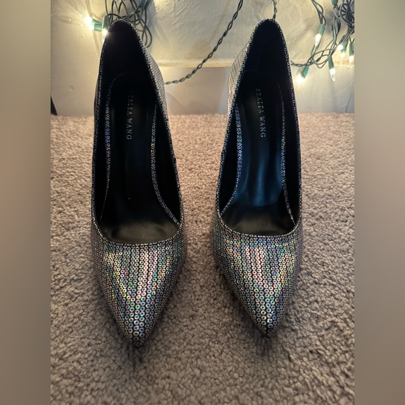 Azelea Wang "Disco Ball" Pumps - Picture 1 of 8